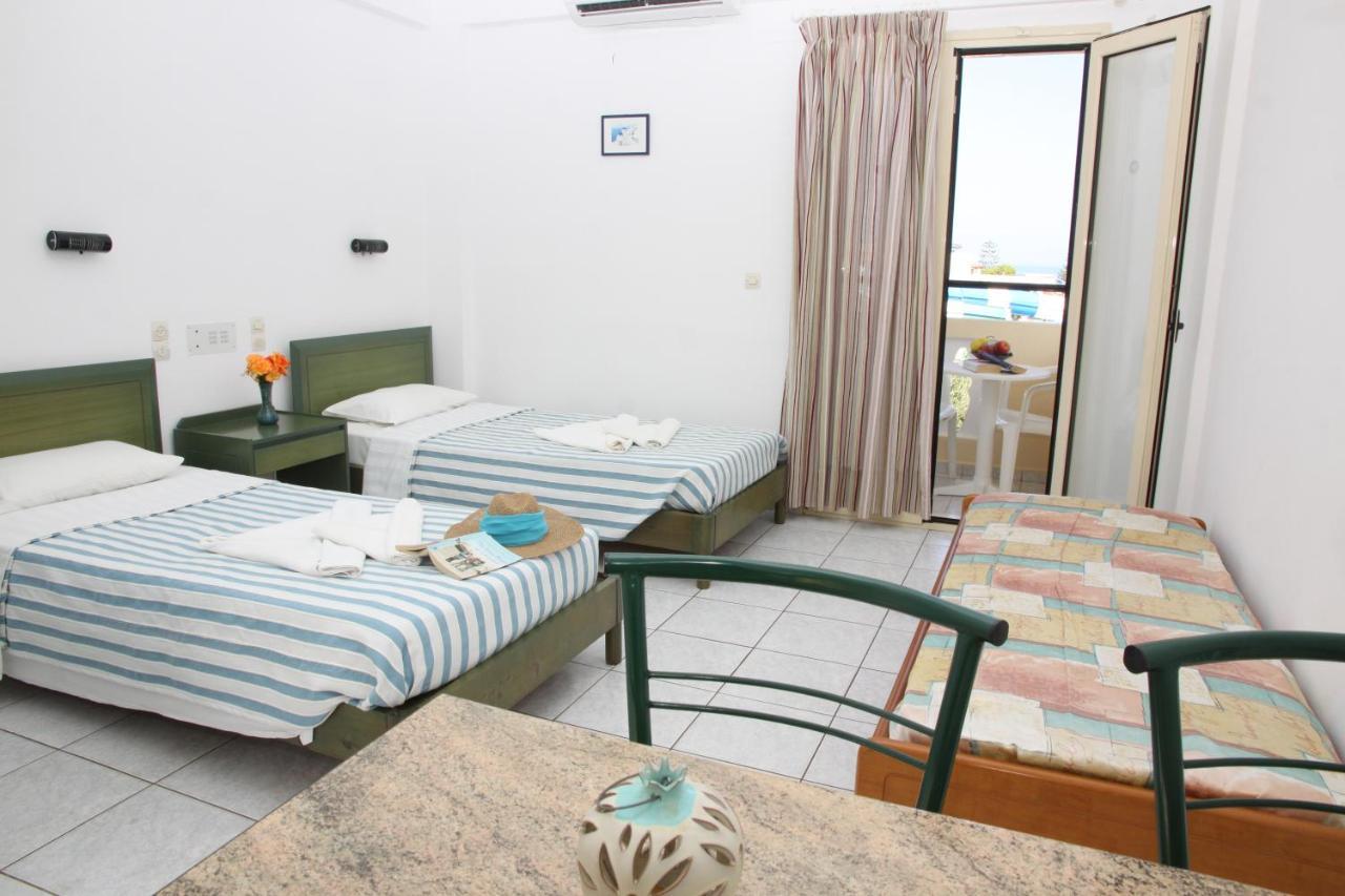 Ilissos Apartments Stalida Bagian luar foto