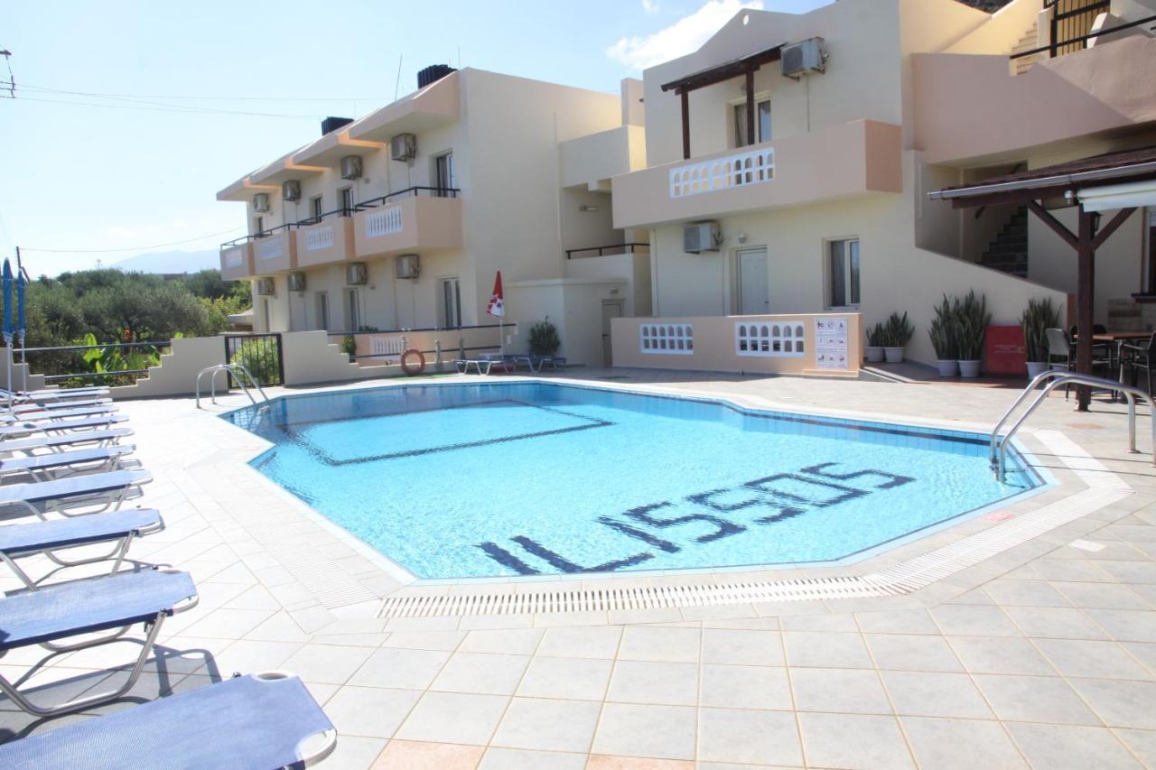 Ilissos Apartments Stalida Bagian luar foto